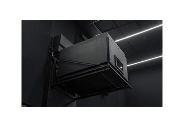 Projector boothless solution